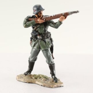 Soldat d'infanterie Allemande 1940 : 2nd World War : Figurine en métal 1/32