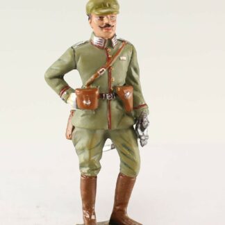 Sous-lieutenant de la garde prussienne 1914 : 1st World War : Figurine en métal 1/30