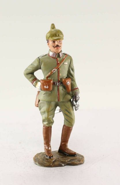 Sous-lieutenant de la garde prussienne 1914 : 1st World War : Figurine en métal 1/30