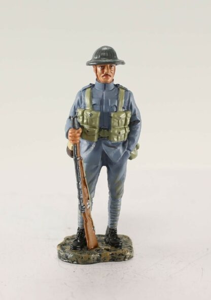 Fantassin portugais, 1st World War : Figurine en métal 1/30