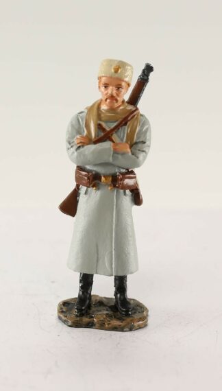 Fantassin russe 1915 : 1st World War : Figurine en métal 1/30