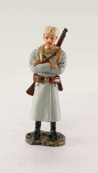 Fantassin russe 1915 : 1st World War : Figurine en métal 1/30