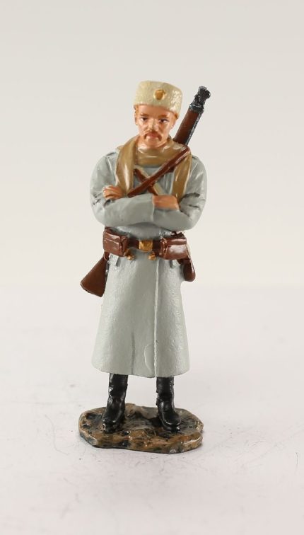 Fantassin russe 1915 : 1st World War : Figurine en métal 1/30