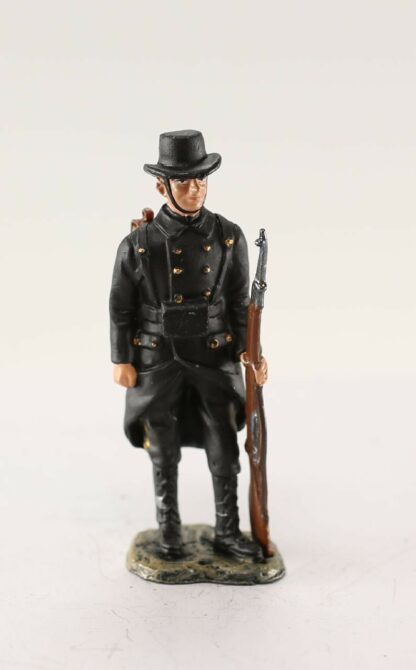 1st World War, Carabinier belge 1914 : Figurine en métal 1/30