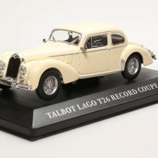 Talbot Lago T26 Record coupé 1948 : Voiture miniature 1/43