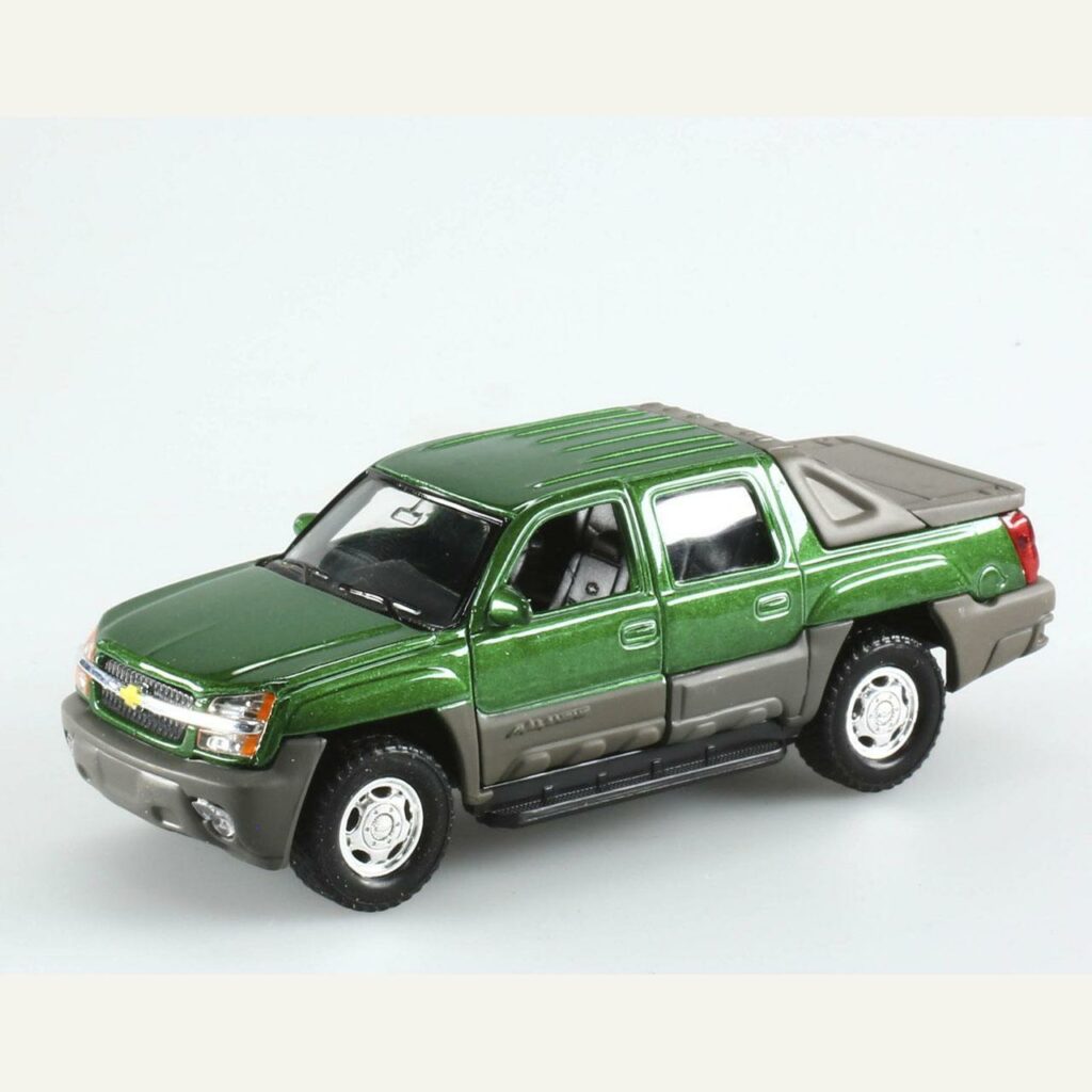 Voiture Miniature Chevrolet Avalanche, échelle 1/38ème, fabriquée par Welly.