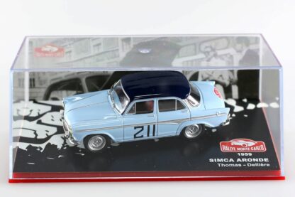 Simca Aronde, Thomas - Dellière, Rallye Monte-Carlo, 1959, Voiture miniature 1/43