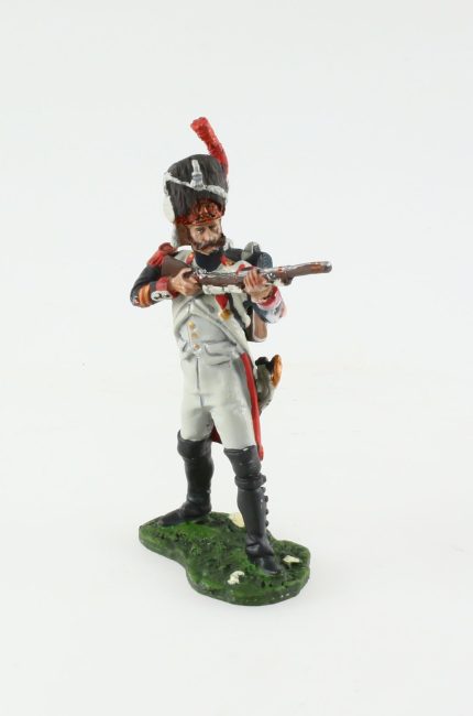 Grenadier : 1er Régiment des Grenadiers à Pied de la Garde Impériale : 1812 : Napoléon : Figurine en métal 1/32