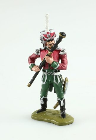 Napoléon, Figurine en métal, Musicien, 7a Régiment de Chasseurs à Cheval, 1809, 1/32