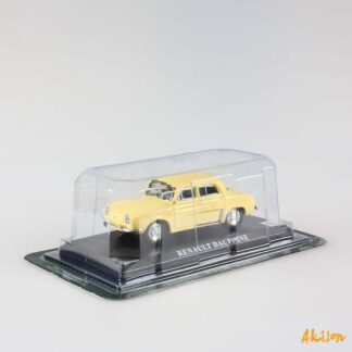Renault Dauphine jaune : Voiture miniature 1/43-1