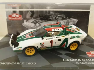 Miniature Lancia Stratos 1977 Monte Carlo 1/43