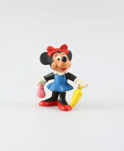 Figurine Minnie Disney avec parapluie
