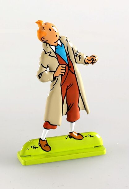 Tintin et Les sept boules de cristal : Figurine en métal