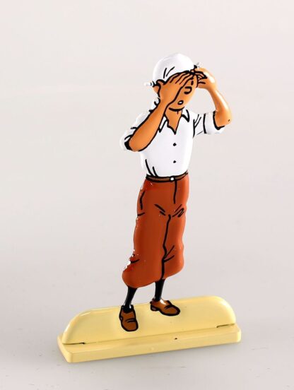 Tintin et Le crabe aux pinces d'or : Figurine en métal