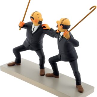 Tintin, Statuette résine, Dupont et Dupond - Collection Privilège-Fariboles