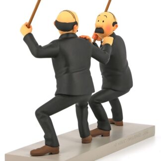 Tintin, Statuette résine, Dupont et Dupond - Collection Privilège-Fariboles-1