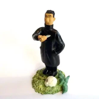 Mr Novembre figurine métal Décotoys Théodore Poussin