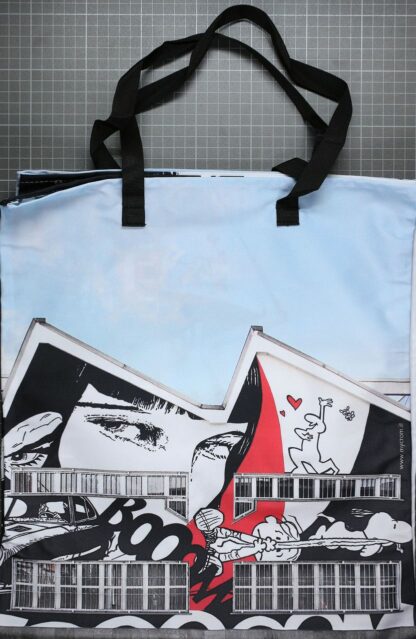 Sac en toile, Snoopy, Corto Maltese, Mister Linea, Diabolik, Manara