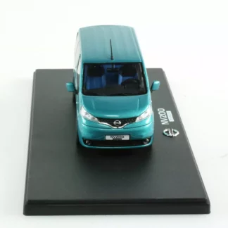 nissan-nv200-lagoon-green-miniature-1-43-avant