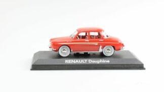 Renault, Dauphine rouge, Voiture miniature 1/43
