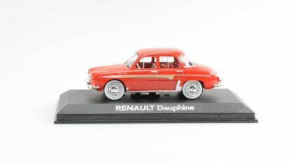 Renault, Dauphine rouge, Voiture miniature 1/43