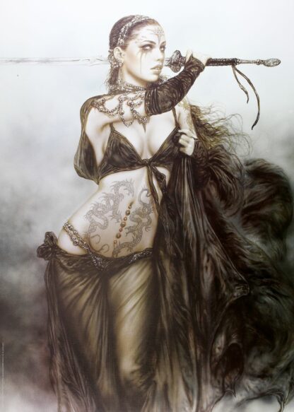 Royo, Affiche offset, Circé's Thread