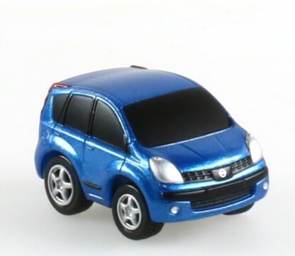 Nissan Note 'Bleue' à Rétro propulsion par Norev