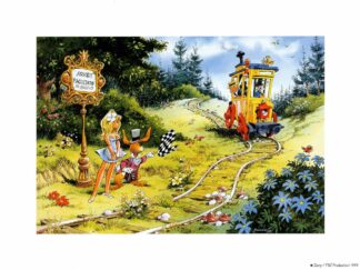 Dany, Affiche offset, Arrêt de tramway