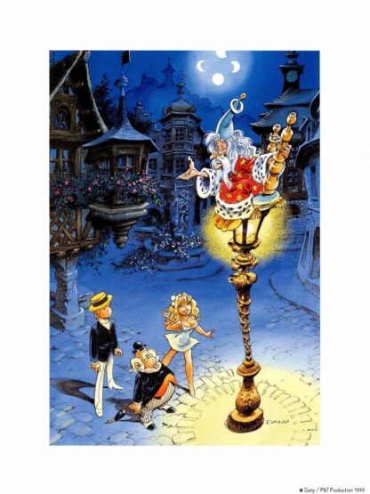 Dany, Affiche offset, Lampadaire