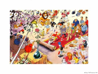 Dany, Affiche offset, Le tapis rouge