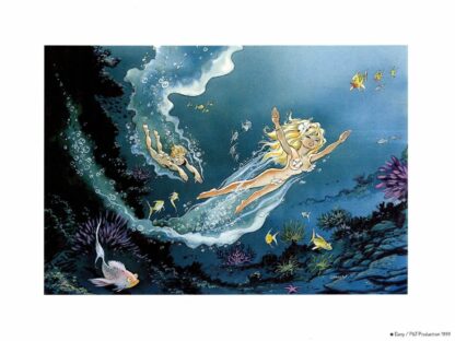 Dany, Affiche offset, La plongée