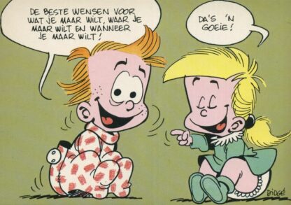 Bd de BB, Didgé, Carte postale, Beste Wensen voor je