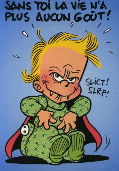 Bd de BB, Didgé, Carte postale, Sans toi la vie n'a plus aucun goût !