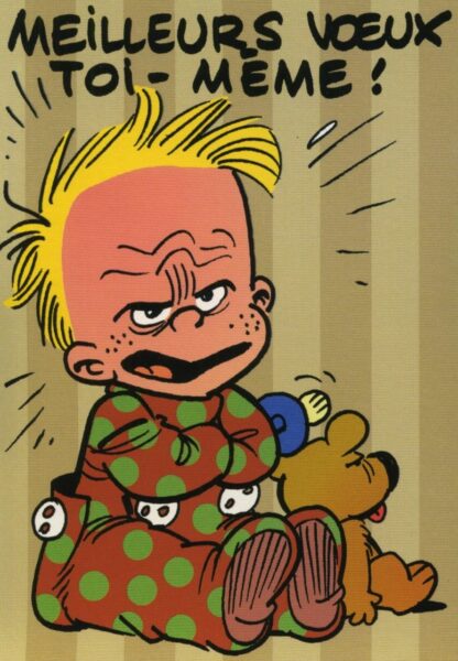 Bd de BB, Didgé, Carte postale, Meilleurs voeux toi-même !