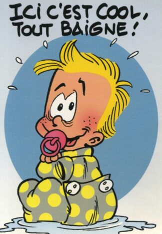 Bd de BB, Didgé, Carte postale, Ici c'est cool, tout baigne !