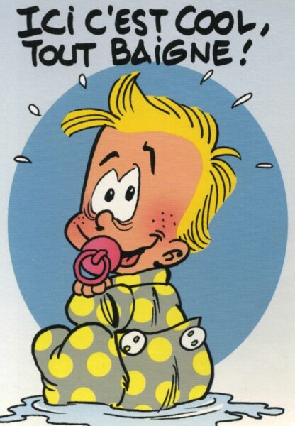 Bd de BB, Didgé, Carte postale, Ici c'est cool, tout baigne !