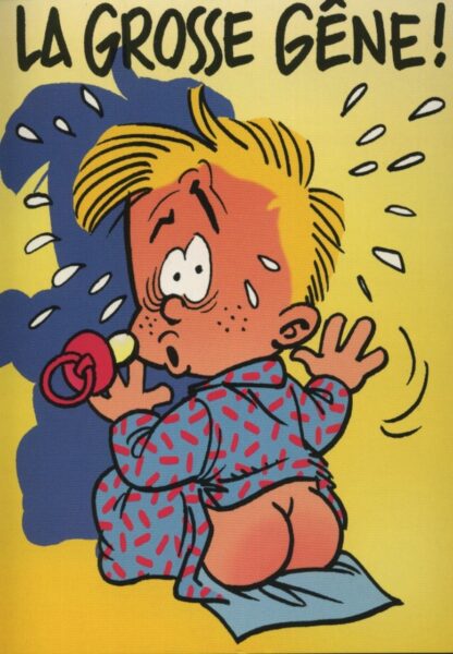 Bd de BB, Didgé, Carte postale, La grosse gêne !