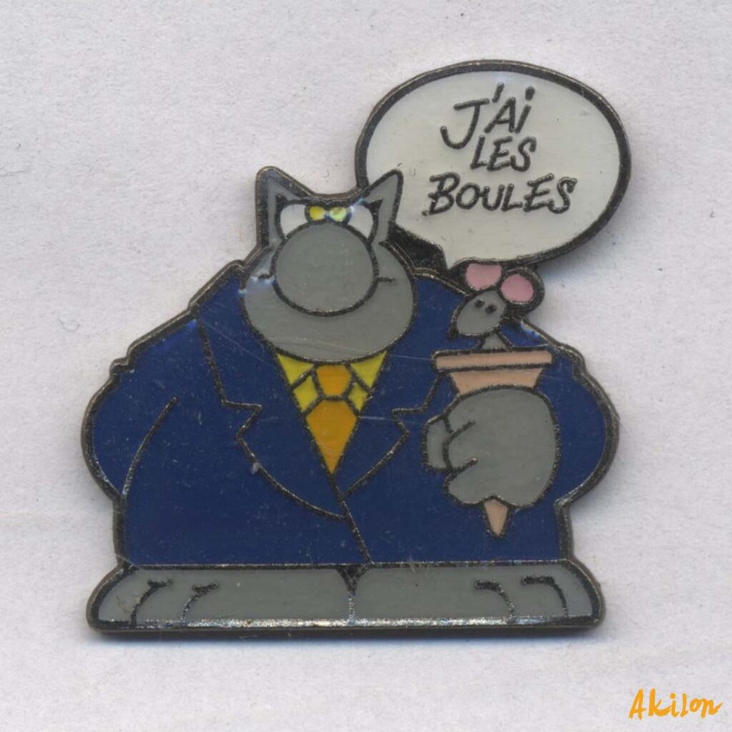 Le Chat Pin's J'ai les boules