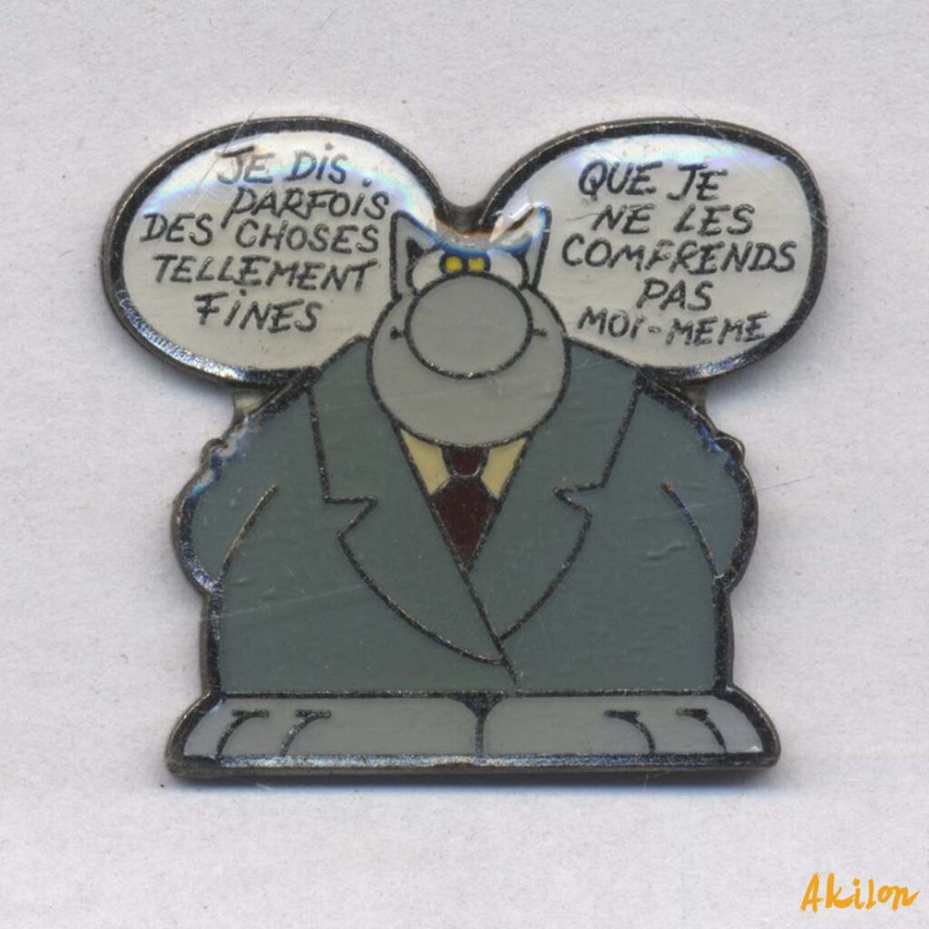 Le Chat Pin's Je dis des choses tellement fines que je ne les comprends pas moi-même