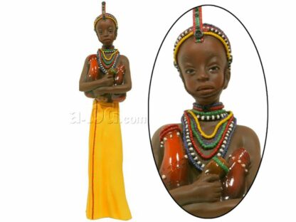 Safiya, Statuette en résine, au coeur pur