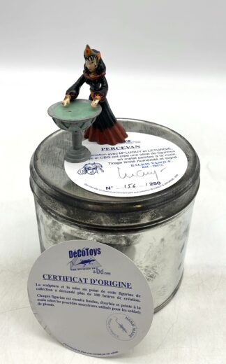 percevan-balkis-vasque-figurine-metal-certificat-signe-Boite