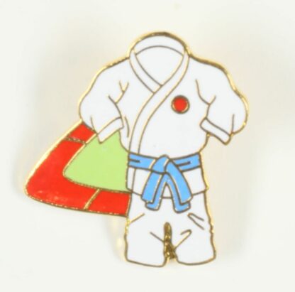 Pin's, Kimono, ceinture bleue