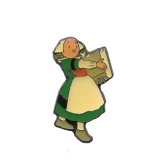 Pin's Bécassine avec son livre