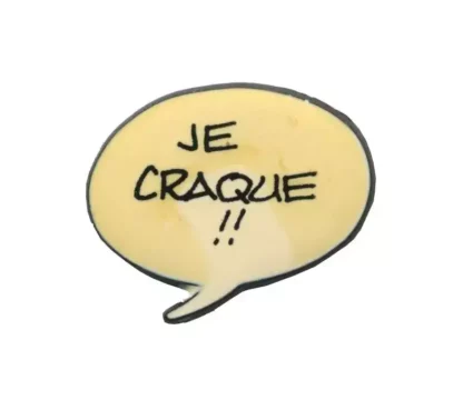 pins bulle bd je craque corner