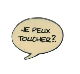 pins bulle bd je peux toucher corner