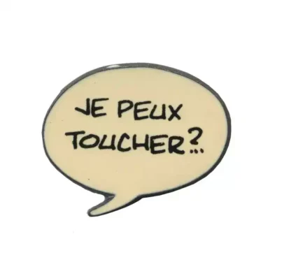 pins bulle bd je peux toucher corner