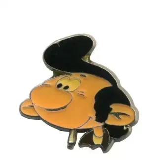 Pin's Baston se fait la tête à Gaston Franquin