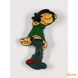 Pin’s Gaston Lagaffe fait du stop édition Corner Franquin