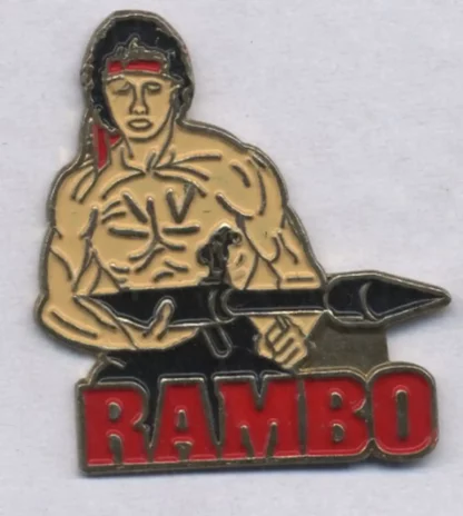 pin’s Rambo Sylvester Stallone cinéma