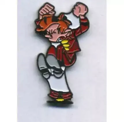 Pin’s Spirou et Fantasio Spirou énervé